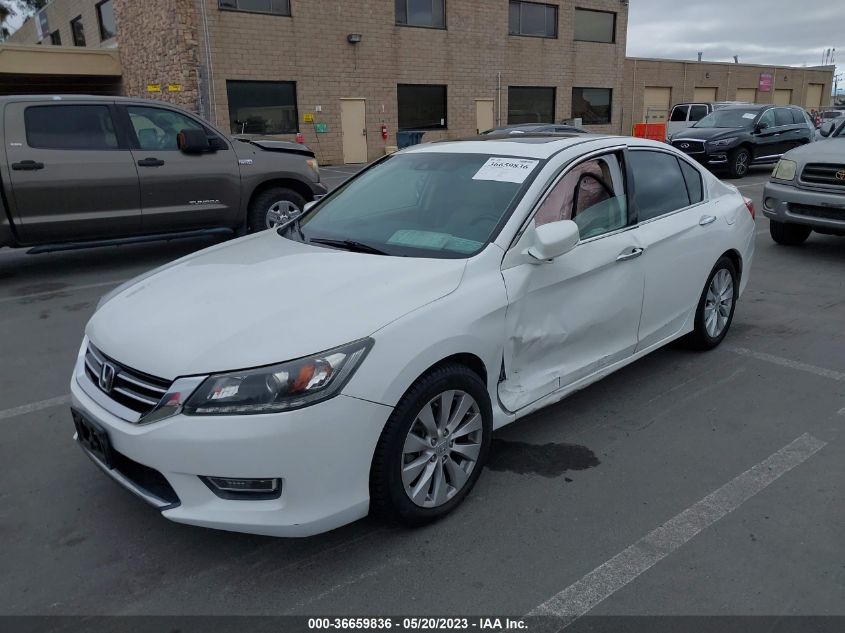 2013 HONDA ACCORD SDN EX-L - 1HGCR3F80DA016556