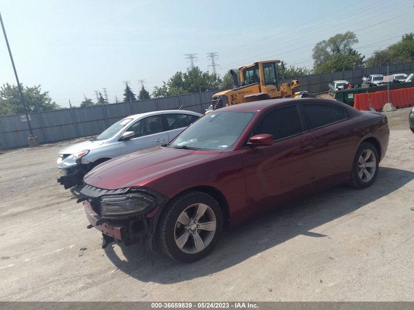 VIN 2C3CDXHG6HH523403 2017 DODGE CHARGER SXT