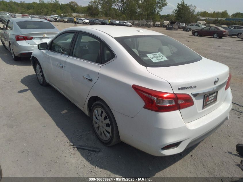 2016 NISSAN SENTRA SR/SL/S/SV/FE+ S - 3N1AB7AP4GY297537