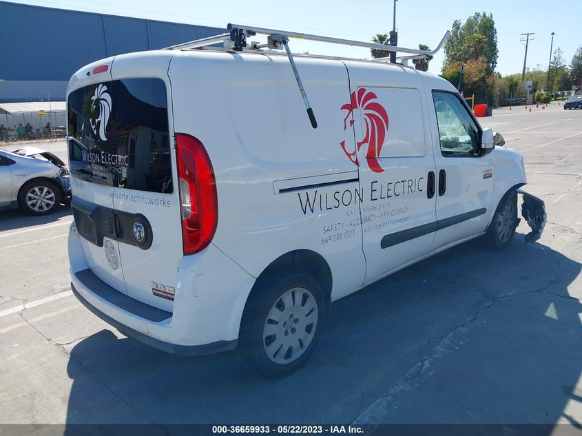 VIN ZFBERFBB8J6H47508 2018 RAM PROMASTER CITY TRADESMAN SLT