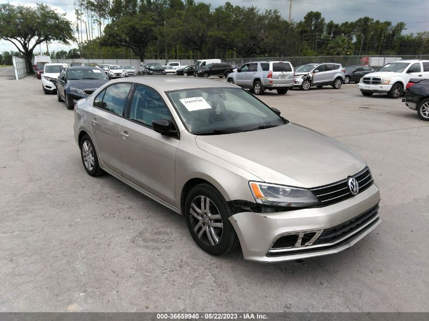 2015 VOLKSWAGEN JETTA SEDAN 2.0L S - 3VW2K7AJ2FM207852