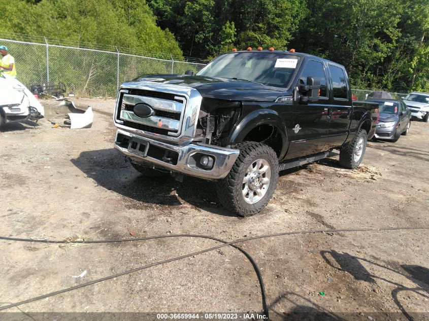 2015 FORD SUPER DUTY F-250 SRW LARIAT/PLATINUM - 1FT7W2BT5FEA20448