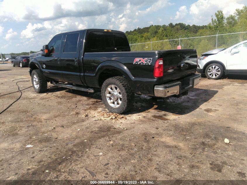 2015 FORD SUPER DUTY F-250 SRW LARIAT/PLATINUM - 1FT7W2BT5FEA20448