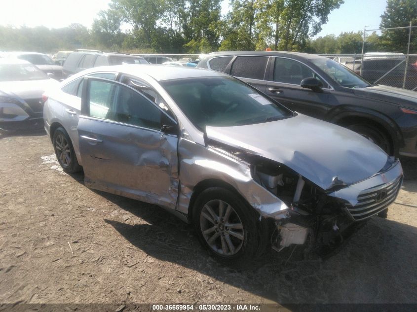 2016 HYUNDAI SONATA 2.4L SE - 5NPE24AF3GH274543