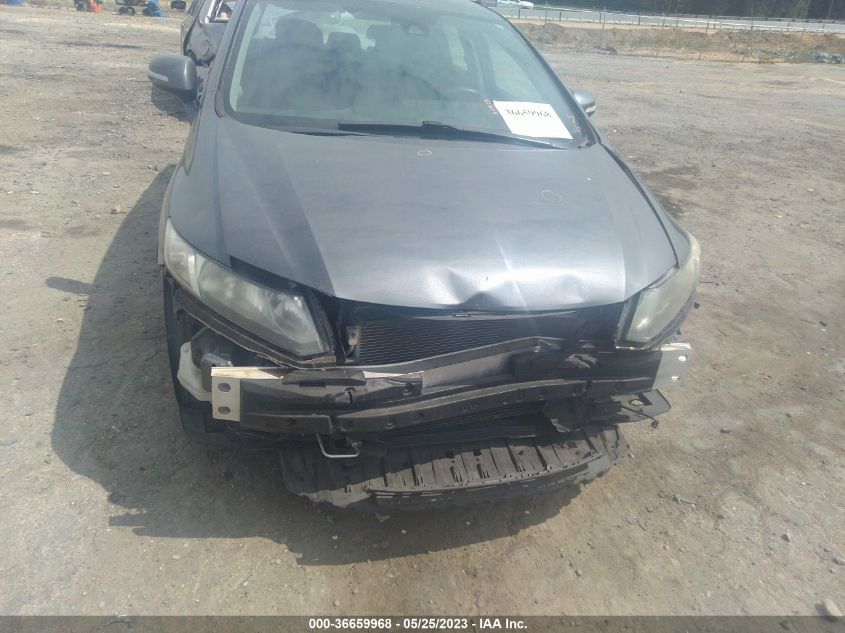 2013 HONDA CIVIC HYBRID - 19XFB4F20DE001876