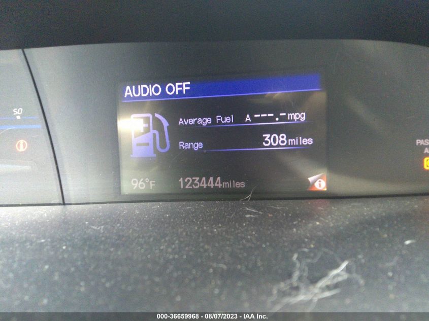 2013 HONDA CIVIC HYBRID - 19XFB4F20DE001876
