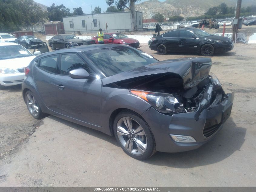 KMHTC6AD9HU322080 HYUNDAI VELOSTER VALUE EDITION 2017