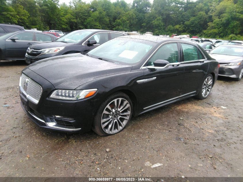 2017 LINCOLN CONTINENTAL RESERVE - 1LN6L9NC6H5611492