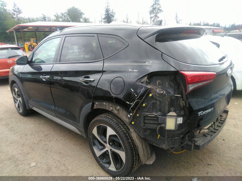 2018 HYUNDAI TUCSON LIMITED - KM8J3CA27JU818327