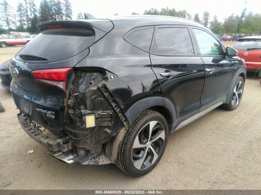 2018 HYUNDAI TUCSON LIMITED - KM8J3CA27JU818327