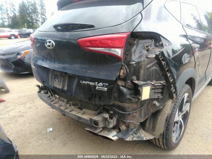 2018 HYUNDAI TUCSON LIMITED - KM8J3CA27JU818327