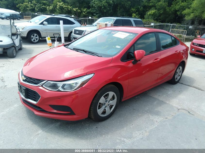 2018 CHEVROLET CRUZE LS - 1G1BC5SM3J7199043
