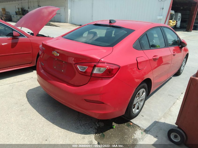 2018 CHEVROLET CRUZE LS - 1G1BC5SM3J7199043