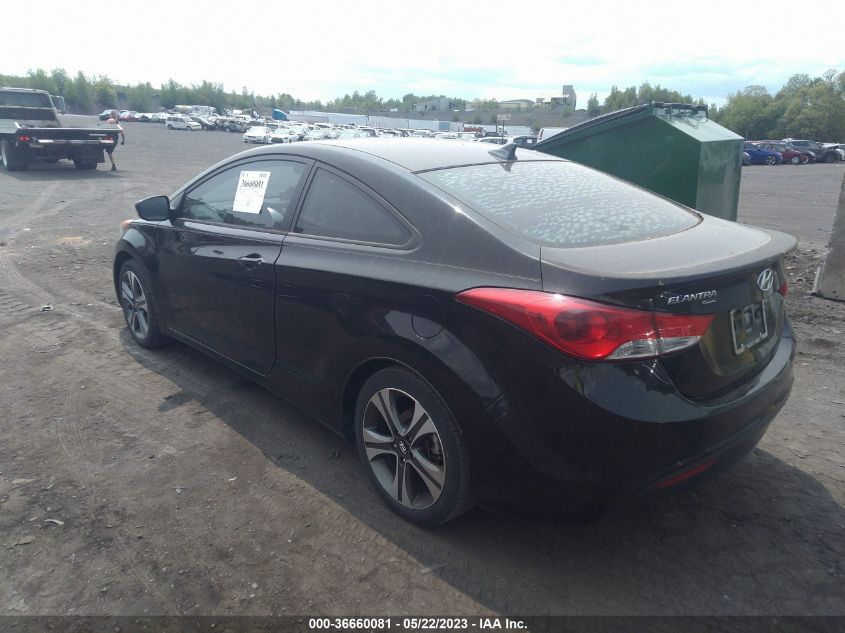 2013 HYUNDAI ELANTRA COUPE SE - KMHDH6AE2DU005251