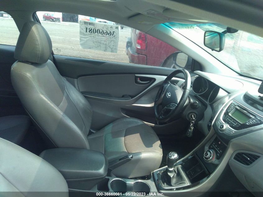2013 HYUNDAI ELANTRA COUPE SE - KMHDH6AE2DU005251