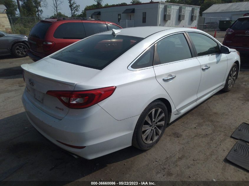 2017 HYUNDAI SONATA SPORT - 5NPE34AF5HH526758