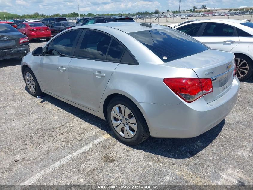 2015 CHEVROLET CRUZE LS - 1G1PA5SH6F7226905