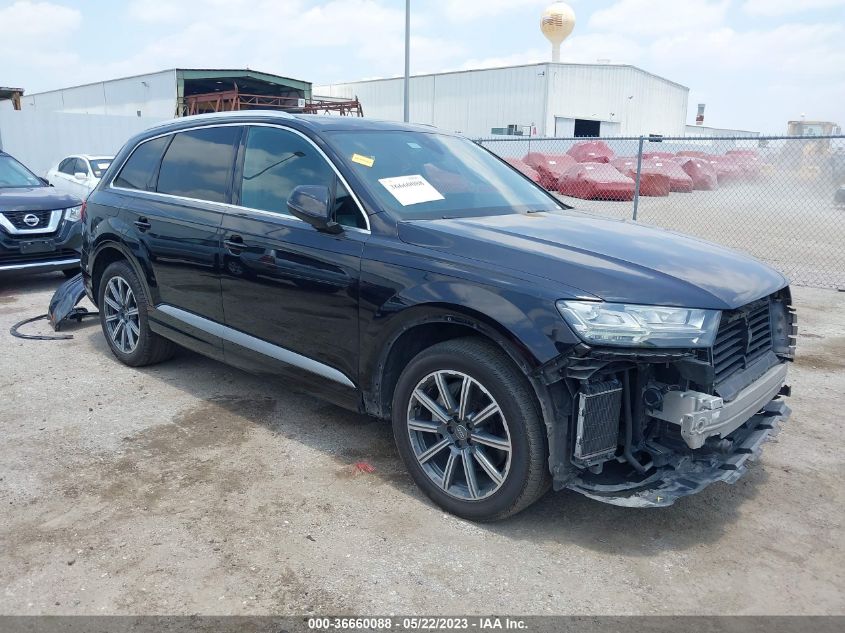 2017 AUDI Q7 PREMIUM PLUS - WA1LAAF7XHD021070