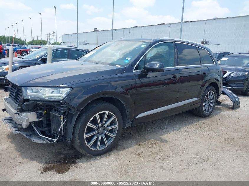 2017 AUDI Q7 PREMIUM PLUS - WA1LAAF7XHD021070