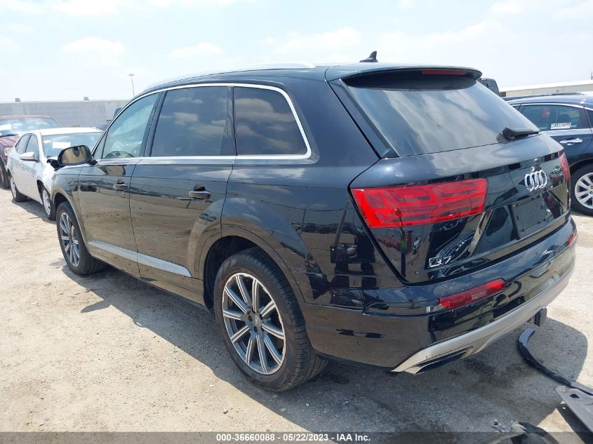 2017 AUDI Q7 PREMIUM PLUS - WA1LAAF7XHD021070