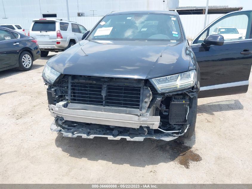 2017 AUDI Q7 PREMIUM PLUS - WA1LAAF7XHD021070