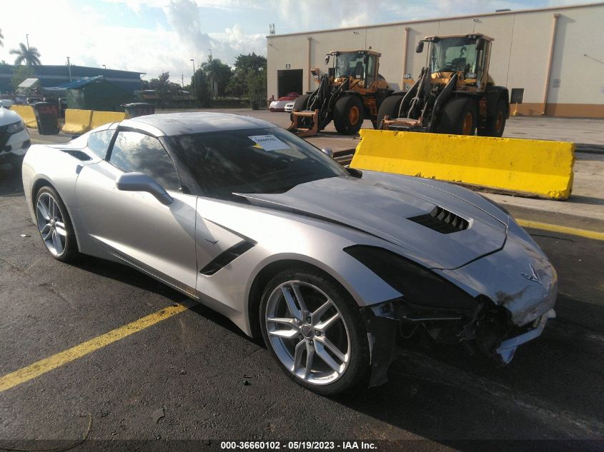 2019 CHEVROLET CORVETTE 1LT - 1G1YB2D73K5110037
