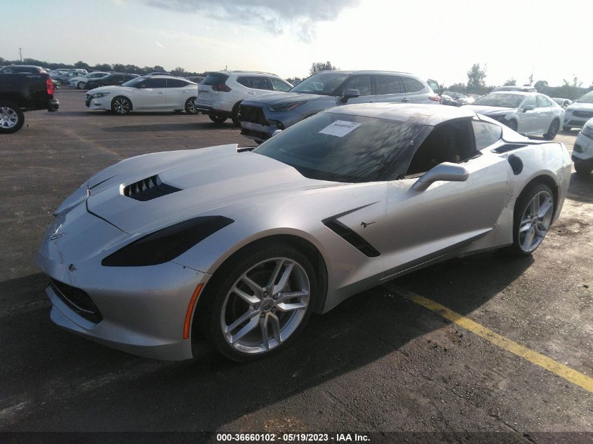 2019 CHEVROLET CORVETTE 1LT - 1G1YB2D73K5110037