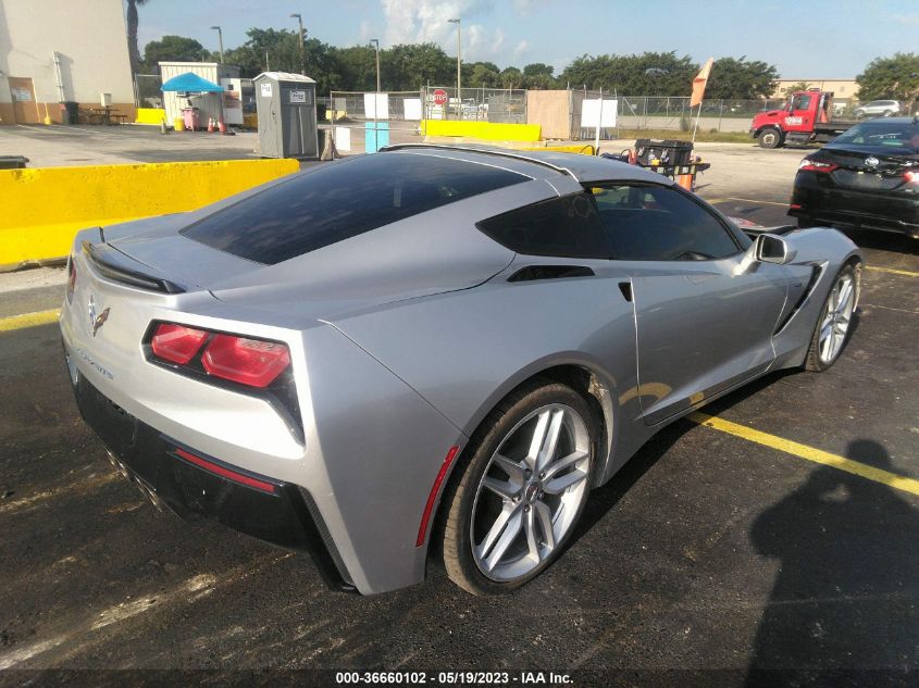 2019 CHEVROLET CORVETTE 1LT - 1G1YB2D73K5110037