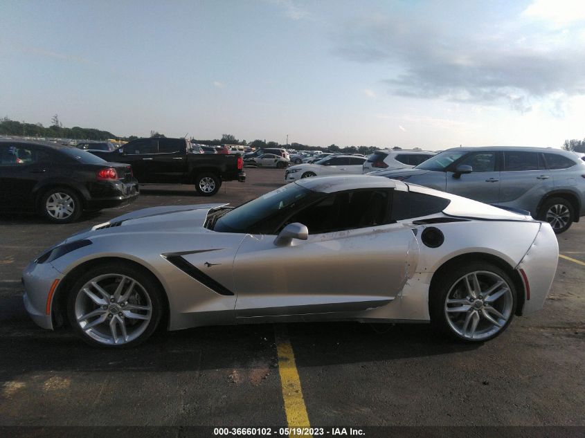 2019 CHEVROLET CORVETTE 1LT - 1G1YB2D73K5110037