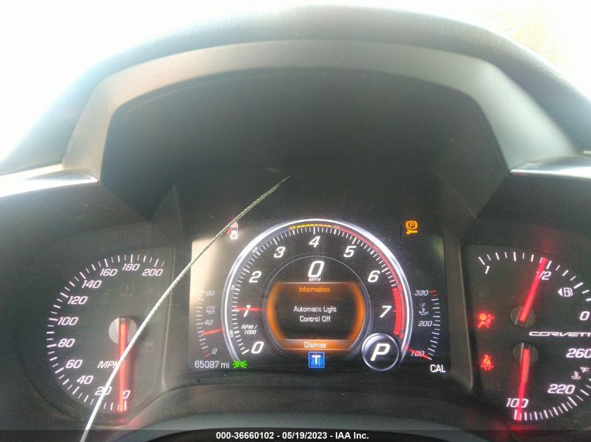 2019 CHEVROLET CORVETTE 1LT - 1G1YB2D73K5110037
