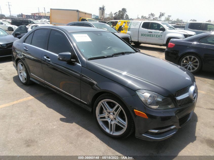 2013 MERCEDES-BENZ C-CLASS C 300 - WDDGF8AB7DR248085