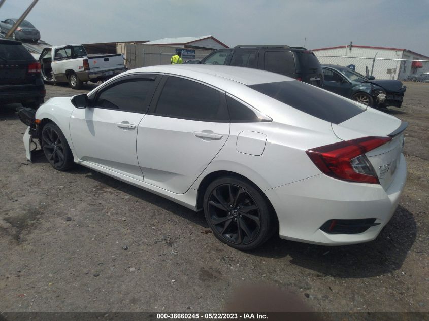 2019 HONDA CIVIC SEDAN SPORT - 19XFC2F80KE033536