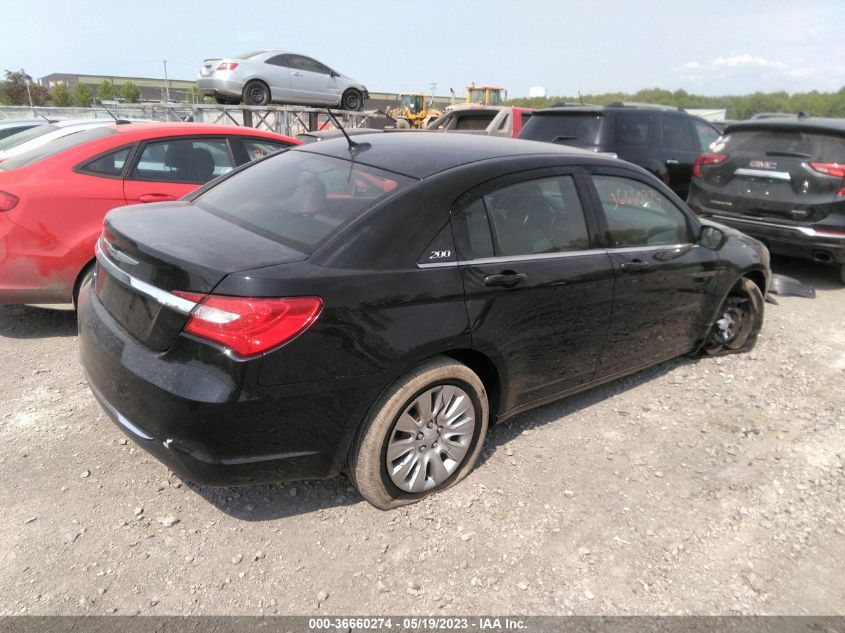 2014 CHRYSLER 200 LX - 1C3CCBAB4EN231143