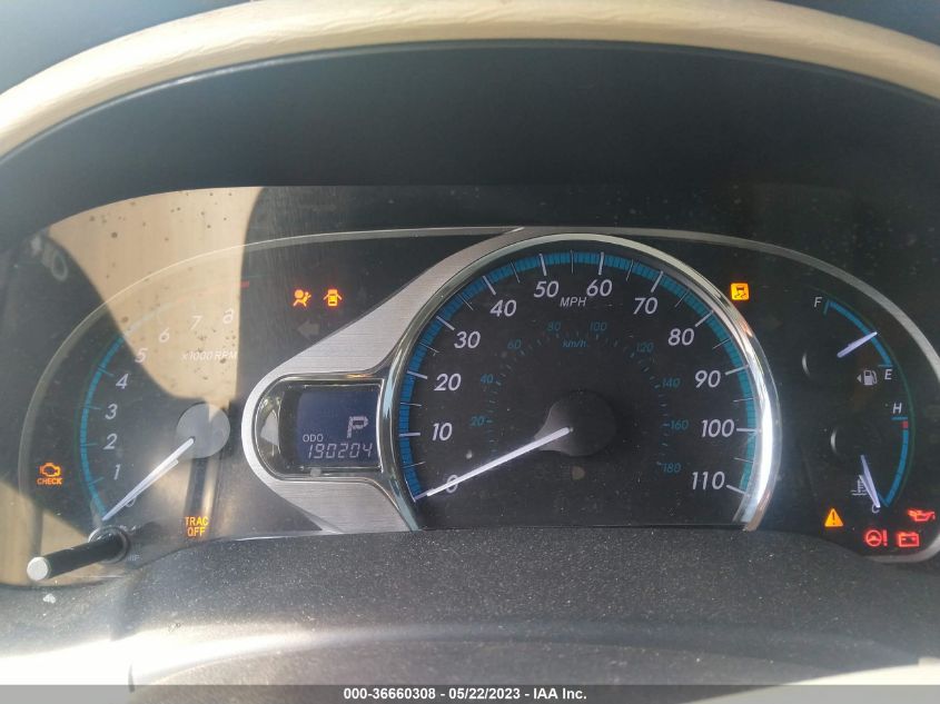 2013 TOYOTA SIENNA XLE AAS/XLE/LTD - 5TDYK3DC7DS401793