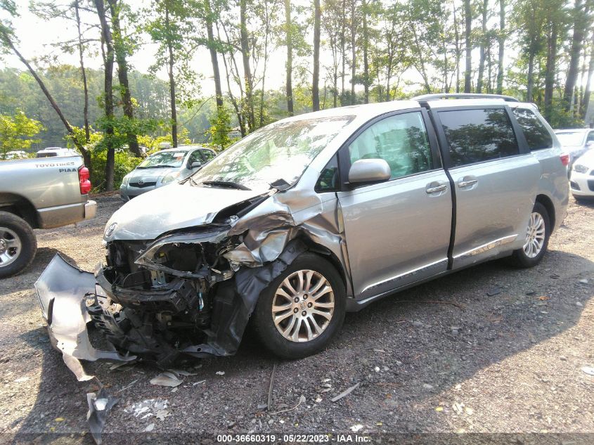 2016 TOYOTA SIENNA XLE/XLE AAS/LTD - 5TDYK3DC7GS736797