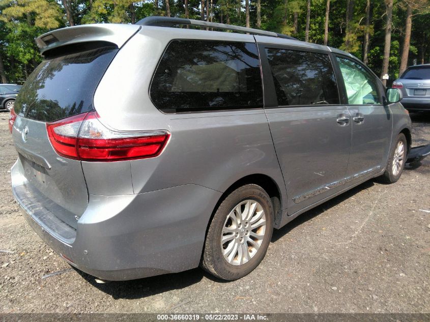 2016 TOYOTA SIENNA XLE/XLE AAS/LTD - 5TDYK3DC7GS736797