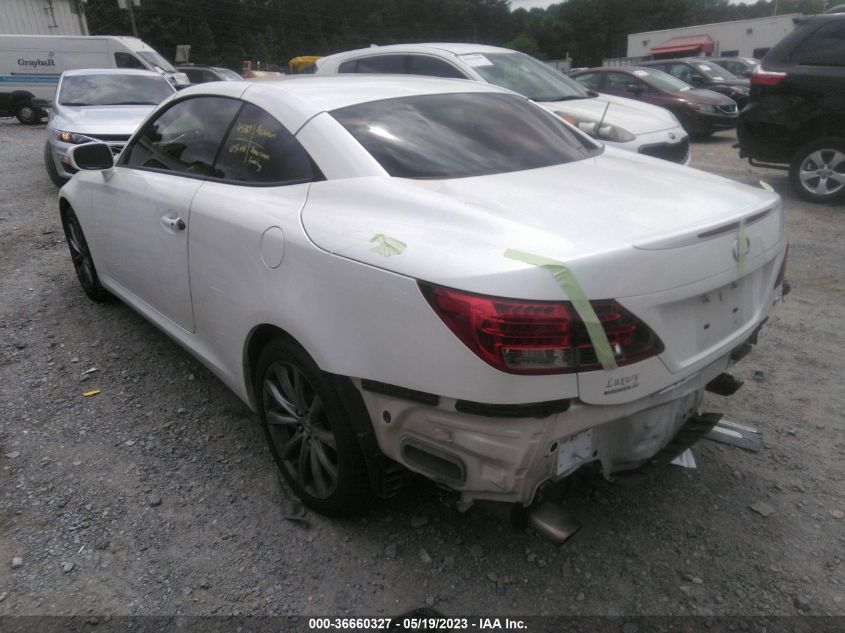 2013 LEXUS IS 250C JTHFF2C29D2528954