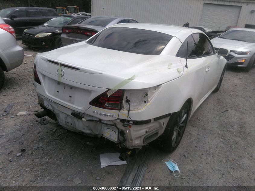 2013 LEXUS IS 250C JTHFF2C29D2528954