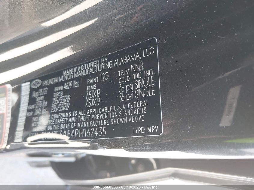 2023 HYUNDAI TUCSON LIMITED - 5NMJE3AE4PH162435