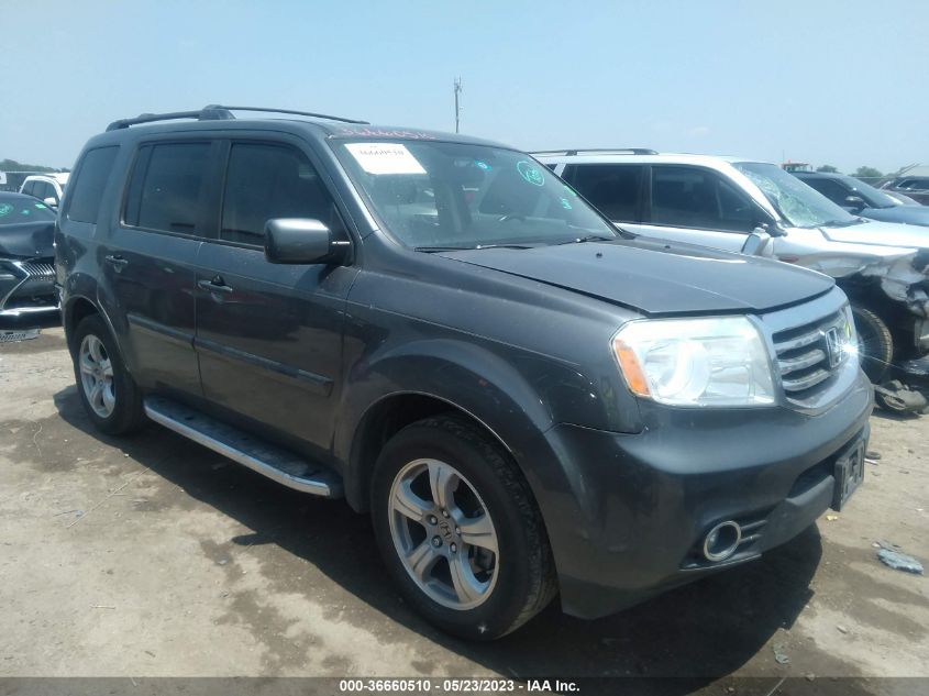 2013 HONDA PILOT EX-L - 5FNYF3H68DB019933
