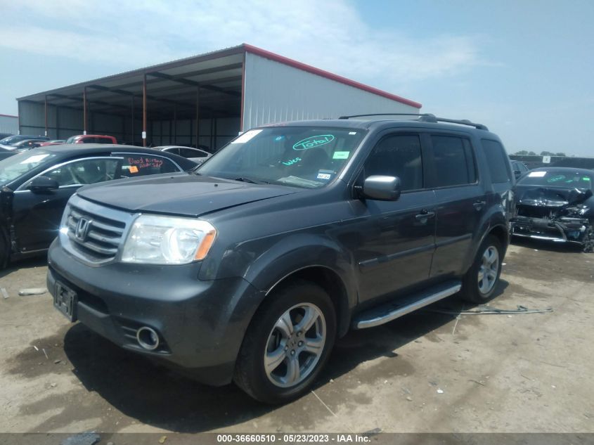 2013 HONDA PILOT EX-L - 5FNYF3H68DB019933