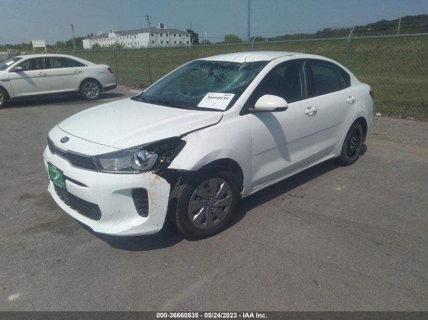 3KPA24AB4KE180115 Kia Rio S 2