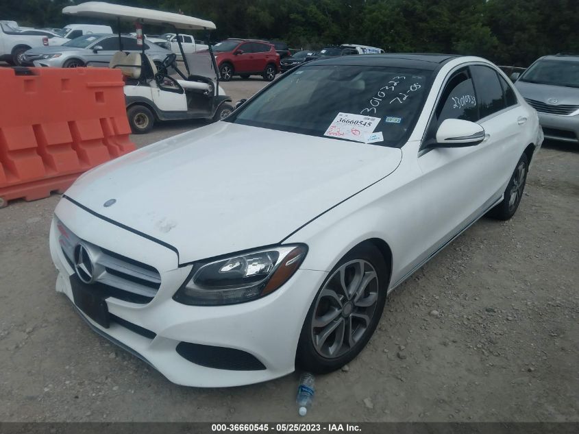 2016 MERCEDES-BENZ C-CLASS C 300 - 55SWF4KB8GU150236