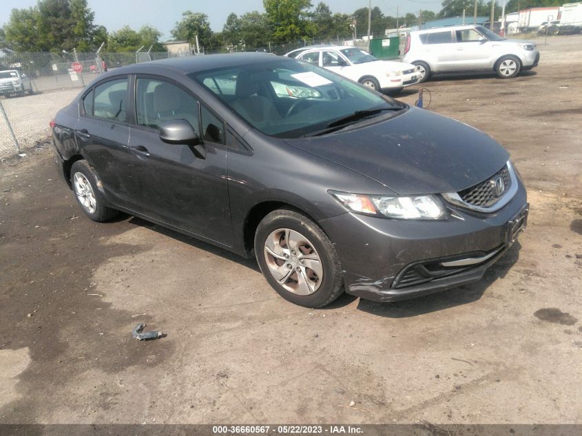 2013 HONDA CIVIC SDN LX - 2HGFB2F57DH530942
