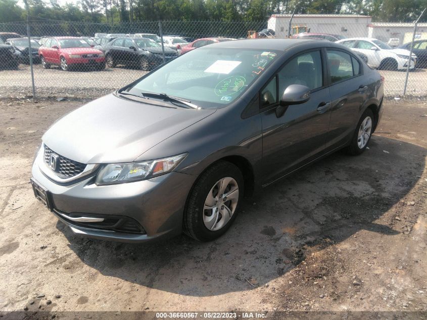 2013 HONDA CIVIC SDN LX - 2HGFB2F57DH530942