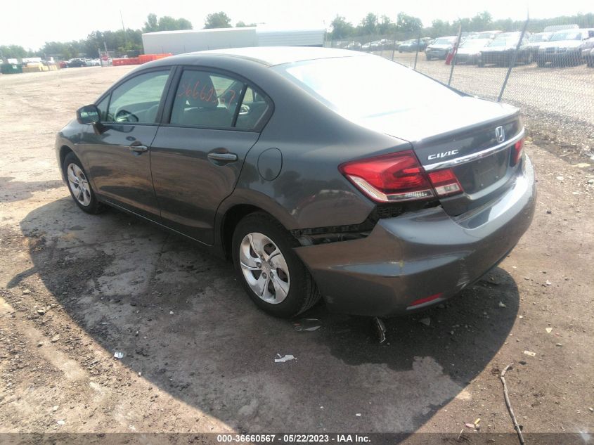 2013 HONDA CIVIC SDN LX - 2HGFB2F57DH530942