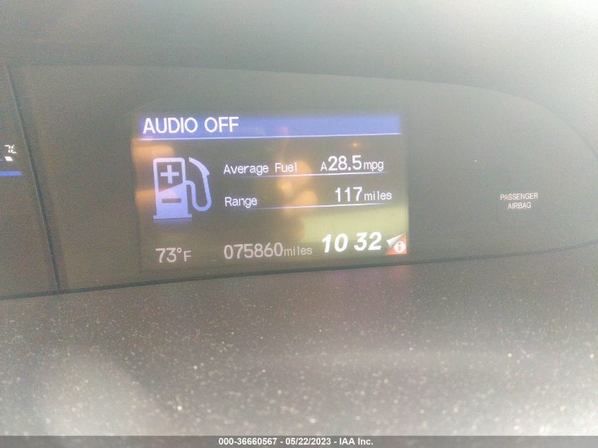 2013 HONDA CIVIC SDN LX - 2HGFB2F57DH530942