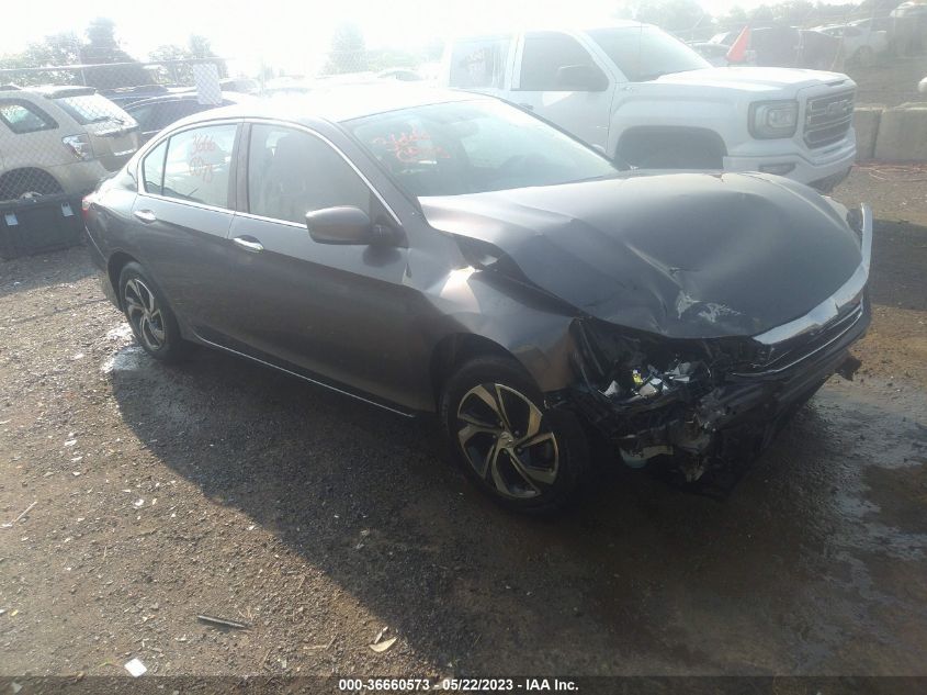 2017 HONDA ACCORD SEDAN LX - 1HGCR2F39HA187469