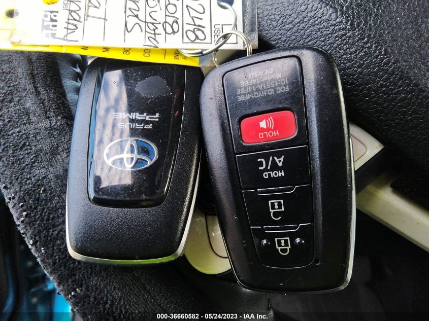 2018 TOYOTA PRIUS PRIME PLUS/PREMIUM/ADVANCED - JTDKARFP5J3093385
