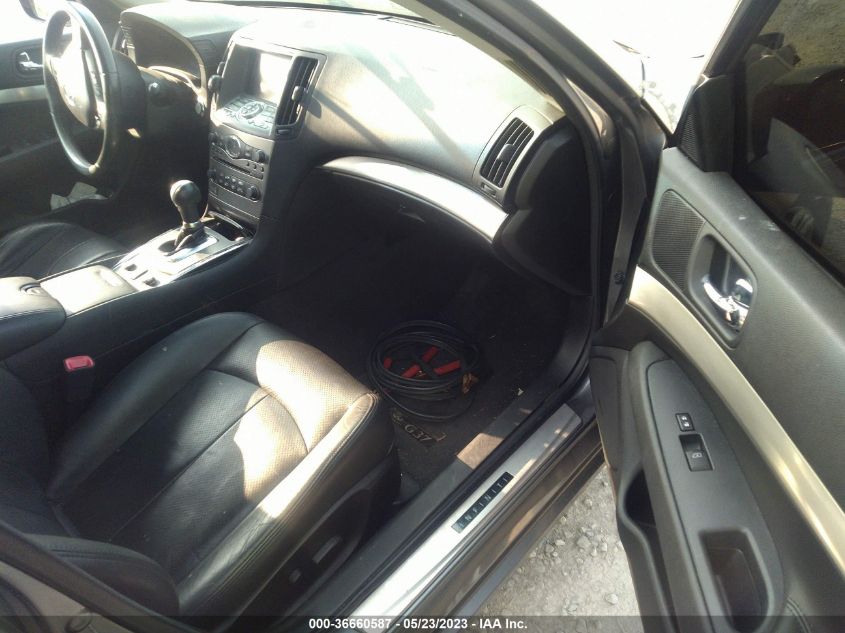2013 INFINITI G37 SEDAN X JN1CV6AR1DM358403